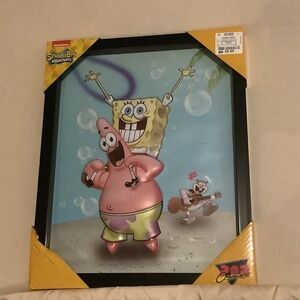 Spongebob wall art